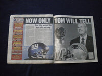 2012 FEB 4 NEW YORK POST NEWSPAPER - N.Y. GIANTS GOING TO SUPER BOWL - NP 5969
