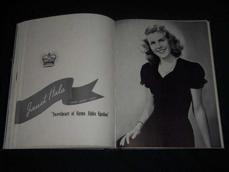 1945 THE NUTMEG UNIVERSITY OF CONNECTICUT YEARBOOK - JUNIOR CLASS - YB 1552