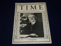 1924 JULY 21 TIME MAGAZINE - M. GASTON DOUMERGUE COVER - T 58