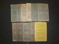 1851-1852 THE AMERICAN REVIEW A WHIG JOURNAL LOT OF 11 - NICE ENGRAVINGS-WR 1232