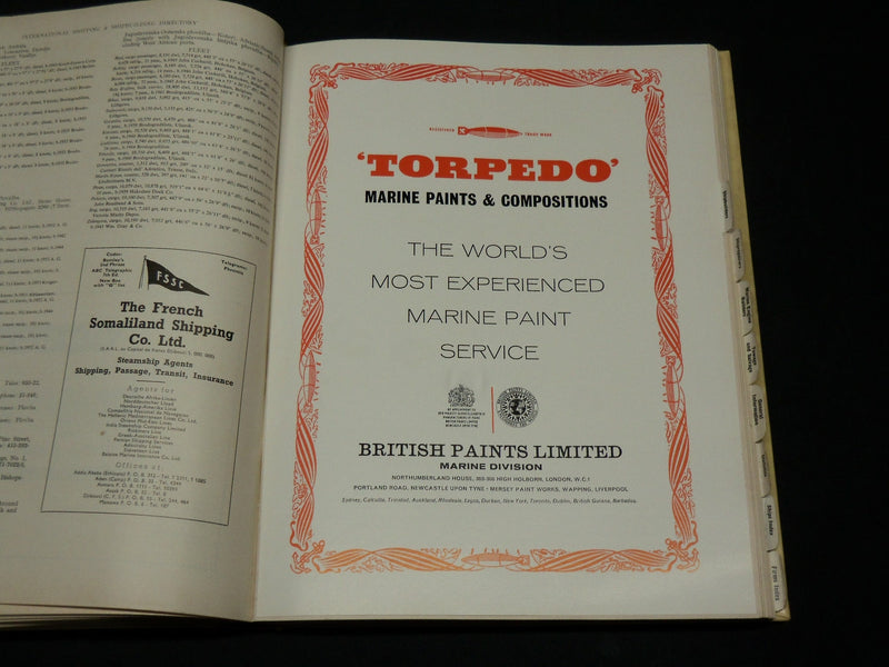 1965 INTERNATIONAL SHIPPING & SHIPBUILDING DIRECTORY BOOK - R 905A