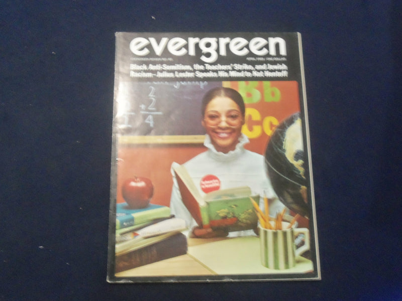 1969 APRIL EVERGREEN MAGAZINE - NO. 65 - GREAT COVER & ARTICLES - ST 3659R