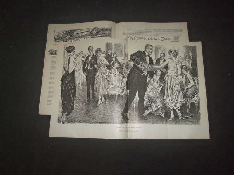1921 FEBRUARY 24 LIFE MAGAZINE - THE BOY WHO OBEYED THAT IMPULSE - L 771R