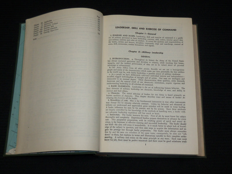 1948 THE NATIONAL GUARD MANUAL BASIC BOOK - FIRST EDITION - KD 7541