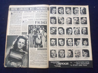 1947 NOV 25 CINEMONDE MAGAZINE - LINDA DARNELL COVER - BELGIUM EDITION- SP 4867V