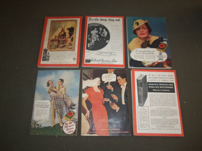 1934-39 HARPER'S MONTHLY MAGAZINE - LOT OF 19- STORIES & ILLUSTRATIONS- WR 1000A