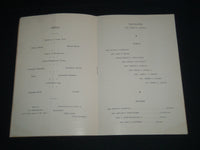 1939 DEC 12 HERMAN BLANK AND RUTH HUEWITZ DINNER COMMITTEE PROGRAM - J 4141