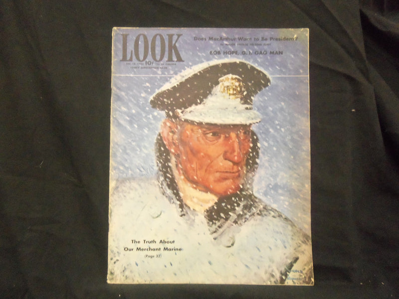 1943 DECEMBER 14 LOOK MAGAZINE - GREAT PHOTOS AND ADS - ST 1540