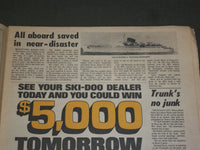 1971 JANUARY 10 SUNDAY EXPRESS NEWSPAPER - ANTILLES SHIP NEAR-DISASTER - NP 3259