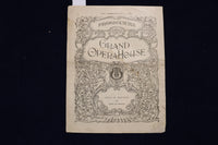 1894-1898 GRAND OPERA HOUSE PROGRAMMES - BOSTON - LOT OF 3 - K 1650