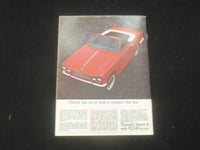 1962 FEBRUARY CAR AND DRIVER MAGAZINE - TRIUMPH SPITFIRE - J 7821