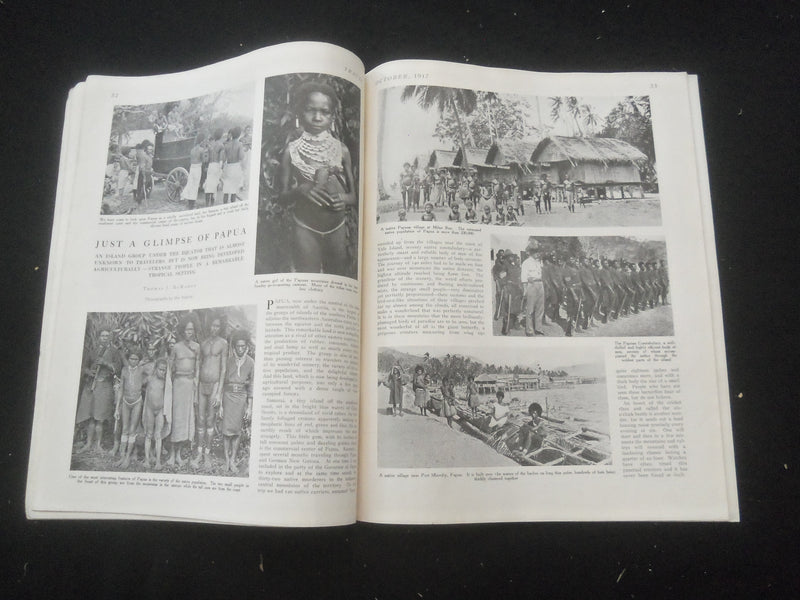1917 OCTOBER TRAVEL MAGAZINE - ROBERT M. MCBRIDE & CO., NEW YORK - ST 3660V