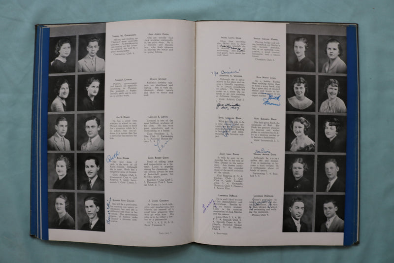 1936 THE RECHAUFFE EASTON HIGH SCHOOL YEARBOOK - EASTON, PENNSYLVANIA - YB 3554