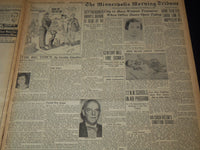 1939 SEPTEMBER 11 MINNEAPOLIS MORNING TRIBUNE - CANADA DECLARES WAR - NT 9527