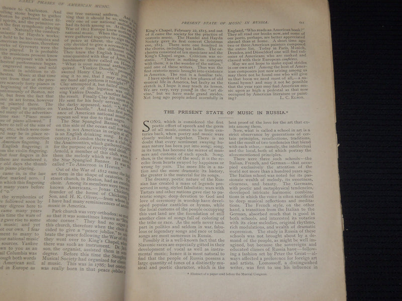 1893 SEPTEMBER THE MUSIC REVIEW MAGAZINE - 2ND MUSICAL CONGRESS NUMBER - K 534
