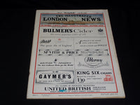 1956 APRIL 21 ILLUSTRATED LONDON NEWS MAGAZINE NICE COVERS & ADS - E 4233