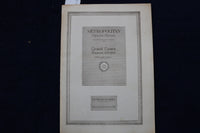 1920 MARCH 19 METROPOLITAN OPERA HOUSE - PARSIFAL PROGRAM - K 1610