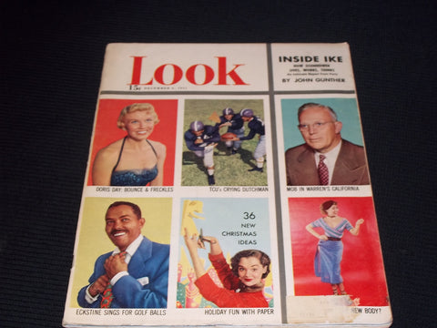 1951 DECEMBER 4 LOOK MAGAZINE - TCU'S CRYING DUTCHMAN FRONT COVER - E 20429
