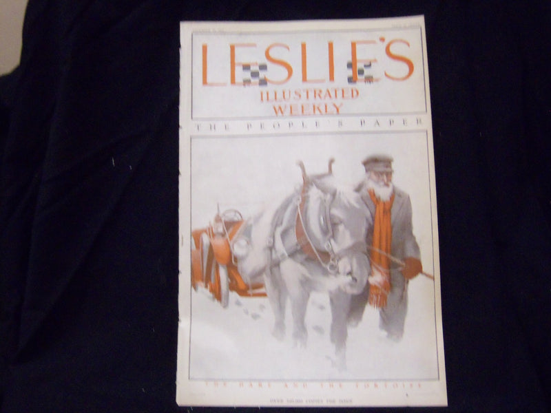 1911 DECEMBER 4 LESLIE'S WEEKLY MAGAZINE - THE PEOPLE'S PAPER - ST 1194