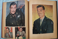 1940'S MOVIE STAR SCRAPBOOK - CLARK GABLE-MICKEY ROONEY-RONALD REAGAN - E 26489