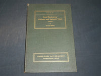 1934 U. S. NAVY DEAD RECKONING ALTITUDE & AZIMUTH TABLE - SECOND EDITION- J 5880