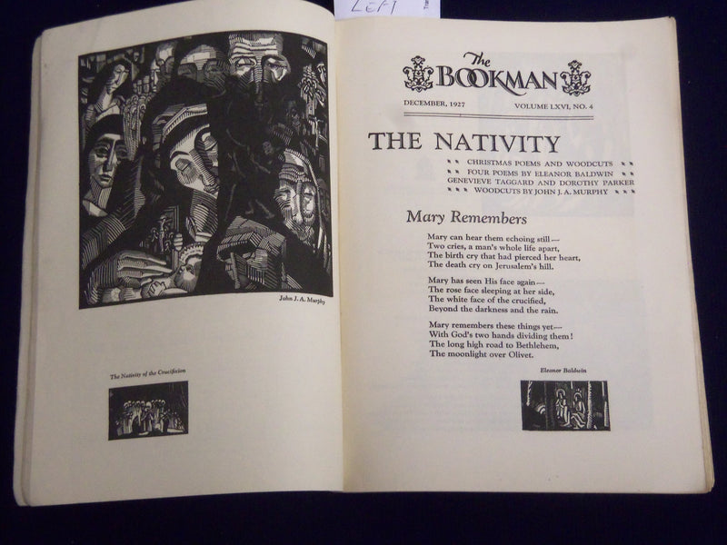 1927 DECEMBER THE BOOKMAN MAGAZINE - BROADWAY - WALTER WINCHELL - SP 2525