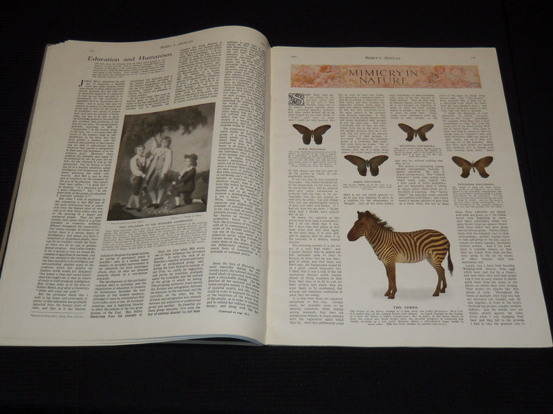1916 BIBBY'S ANNUAL EDITED BY JOSEPH BIBBY - ILLUSTRATIONS & PHOTOS- ST 1676C