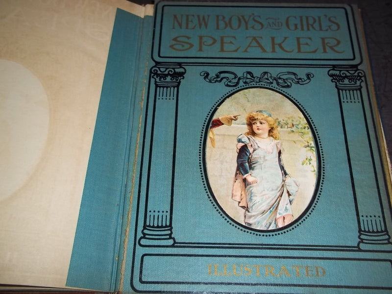 1909 GOOD TIMES AT HOME BOOK -5 BOOKS IN 1- A LIBRARY OF ENTERTAINMENT -KD 1744N