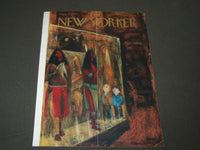 1957 SEPTEMBER 14 NEW YORKER MAGAZINE FRONT COVER ONLY - GREAT ART FOR FRAMING
