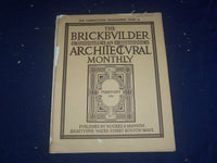 1906 FEBRUARY THE BRICKBUILDER MAGAZINE - AN ARCHITECTURAL MONTHLY - ST 528G