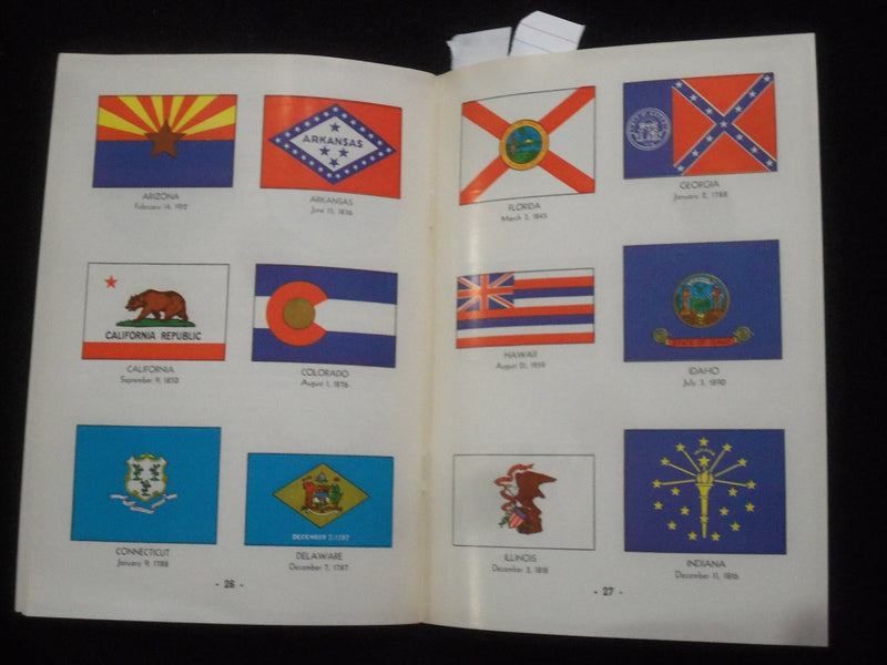 1970 OUR FLAG SOFTCOVER BOOK - HOUSE CONCURRENT RESOLUTION 407 DOCUMENT - J 9860