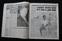 1997 SEP 2 NEW YORK POST NEWSPAPER -PROINCESS DIANA'S DRIVER WAS DRUNK - NP 8917