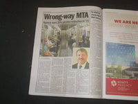 2021 JULY 22 NEW YORK DAILY NEWS NEWSPAPER - NYC TRANSIT CUTS COMING