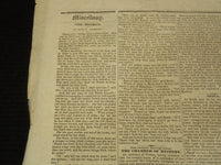 1848 JUNE 2 NEW HAMPSHIRE STATESMAN NEWSPAPER - HANS C. ANDERSEN - NP 3297F
