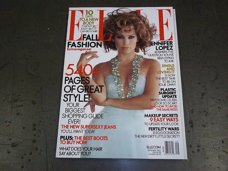 2005 SEPTEMBER ELLE MAGAZINE - JENNIFER LOPEZ- II 4870