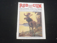 1928 OCTOBER ROD AND GUN MAGAZINE - NICE COVER, ARTICLES & PHOTOS - SP 6377K