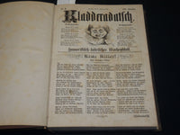 1872 KLADDERDATSCH ILLUSTRATED MAGAZINE BOUND VOLUME - GERMAN - KD 4349