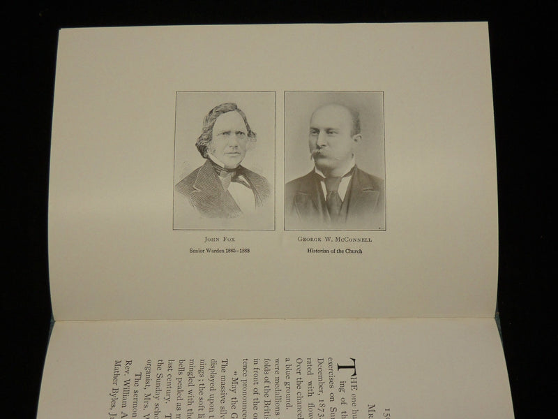 1923 CHRIST CHURCH BOSTON 200TH ANNIVERSARY BOOK - SALEM STREET - J 6569