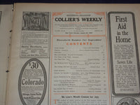 1903 AUGUST 29 COLLIER'S MAGAZINE - HOUSEHOLD NUMBER FOR SEPTEMBER - ST 6677