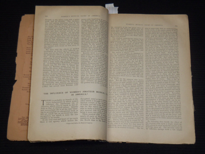 1893 SEPTEMBER THE MUSIC REVIEW MAGAZINE - 2ND MUSICAL CONGRESS NUMBER - K 534