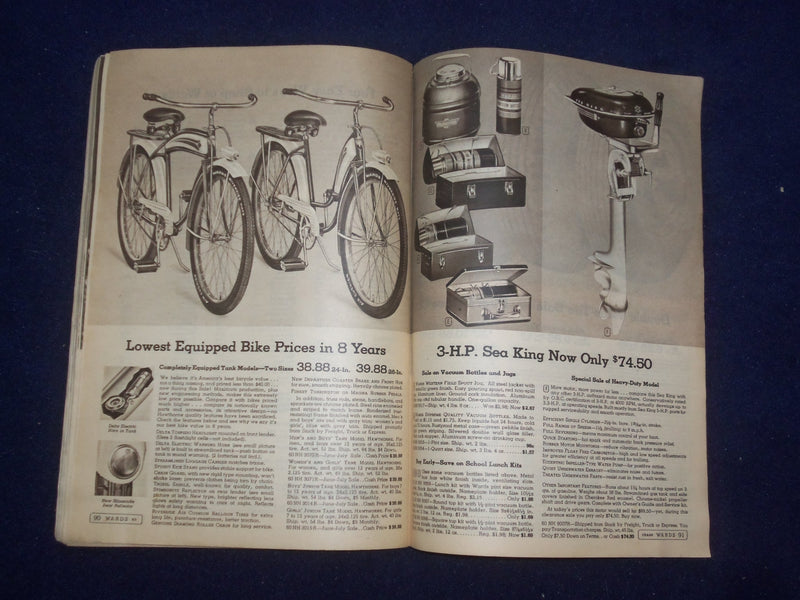 1949 MONTGOMERY WARD JUNE-JULY SALE BOOK CATALOG-SOFTCOVER -ST. PAUL, MN- J 9315