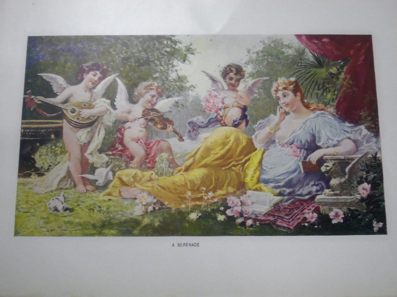 1906 WORLD'S BEST MUSIC INSTRUMENTAL VOLUME LOT OF 3 - ILLUSTRATIONS - KD 3068