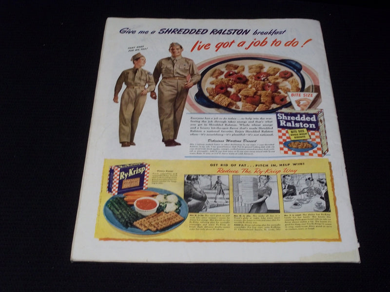 1943 JUNE WOMAN'S HOME COMPANION MAGAZINE NICE FRONT COVER - E 2635