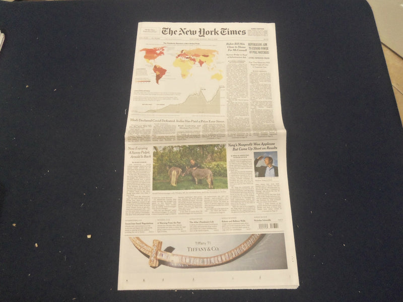 2021 MAY 2 NEW YORK TIMES - REPUBLICANS AIM TO EXPAND POWER OF POLL WATCHERS