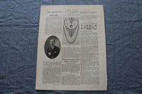 1914 MAY 30 LE MONDE ILLUSTRE MAGAZINE -LE VOYAGE DU PRESIDENT- FRENCH - NP 8434