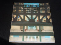 1986 JUNE ARCHITECTURAL RECORD MAGAZINE - HEALTH CARE FRONT COVER - E 988