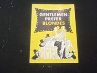 1949 GENTLEMEN PREFER BLONDES SOUVENIR SHOW PROGRAM - CAROL CHANNING - B 1140S