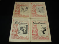 1900 THE HARVARD LAMPOON MAGAZINE LOT OF 4 ISSUES - CAMBRIDGE, MASS. - O 1780C