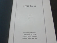 1926 HASBROUCK HEIGHTS HIGH SCHOOL YEARBOOK - SILVER BLUE EDITION NJ - YB 620