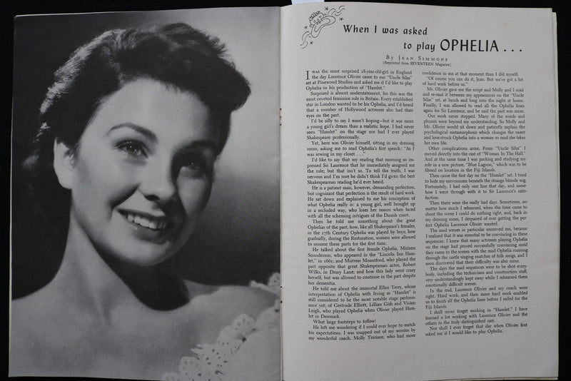1948 LAURENCE OLIVIER PRESENTS HAMLET PROGRAM - K 2289